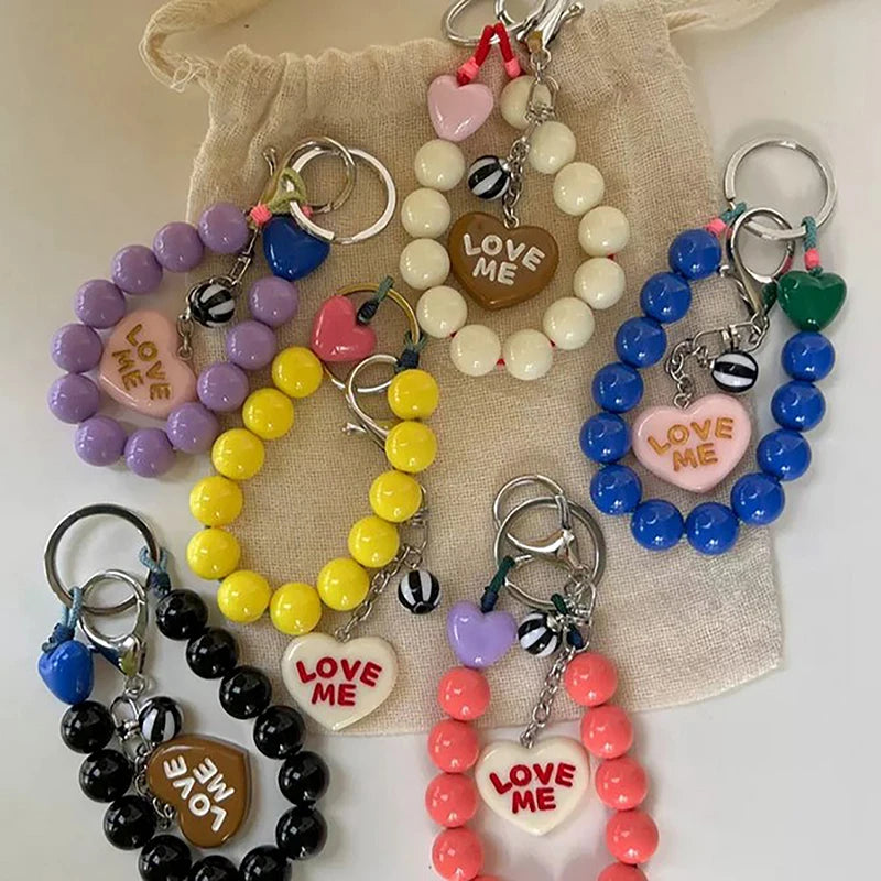 Love beaded charm