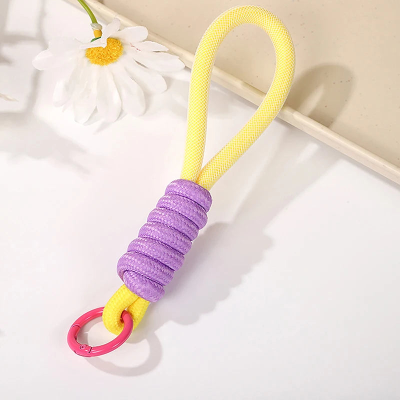 Fluorescent rope charm