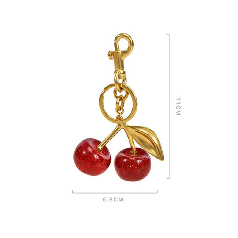 Shimmery cherry charm