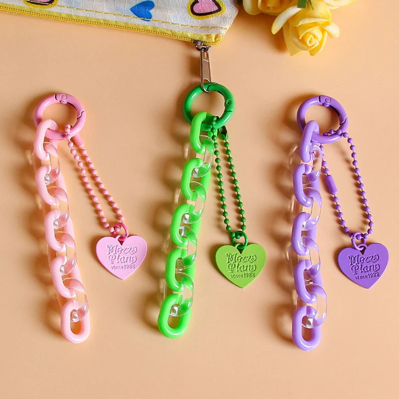 Chain & heart charm