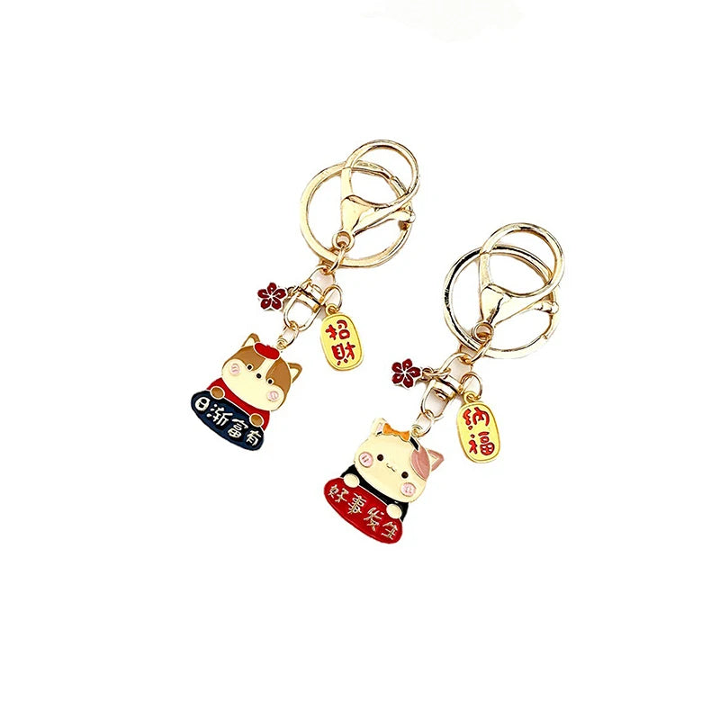 Fortune cat charm