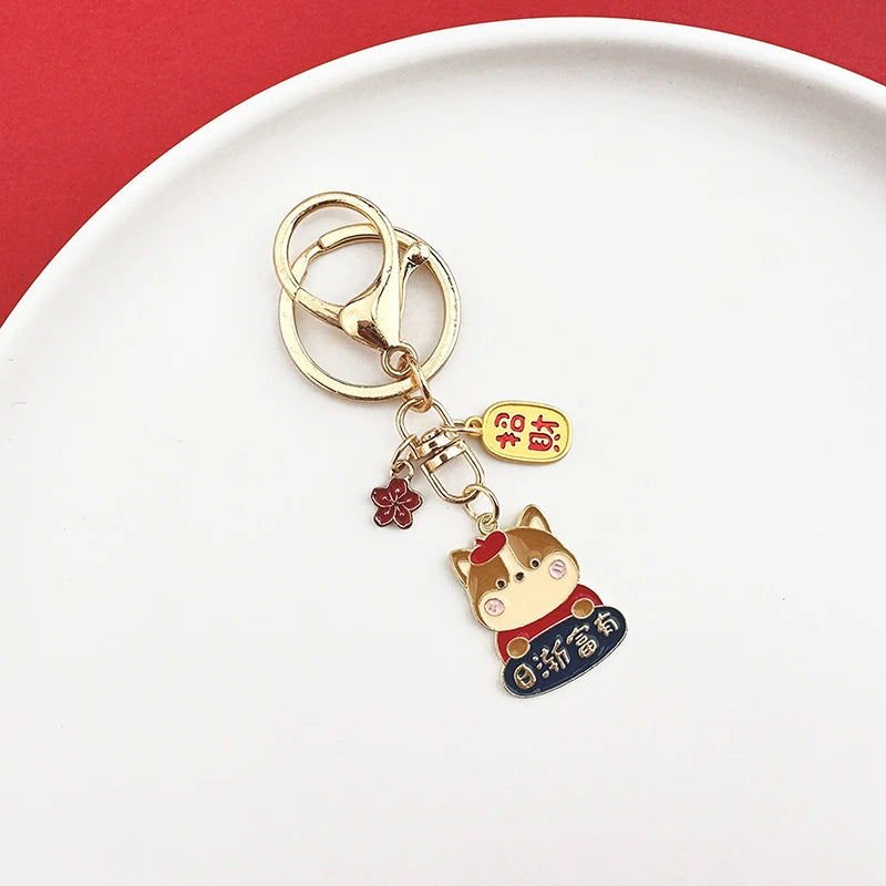 Fortune cat charm