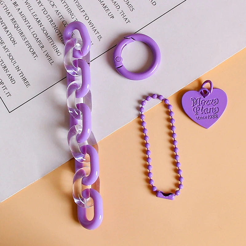 Chain & heart charm